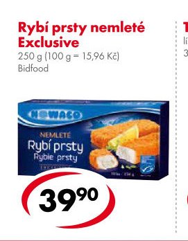 Rybí prsty nemleté Exclusive