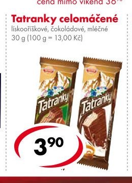 Tatranky celomáčené