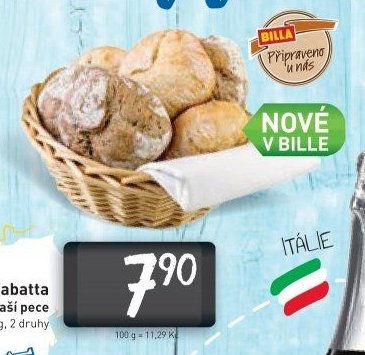 Ciabatta z naší pece