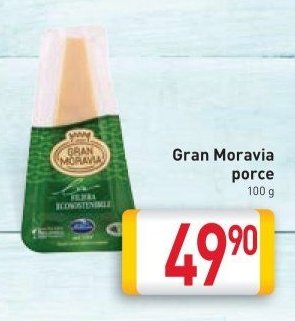 Gran Moravia porce