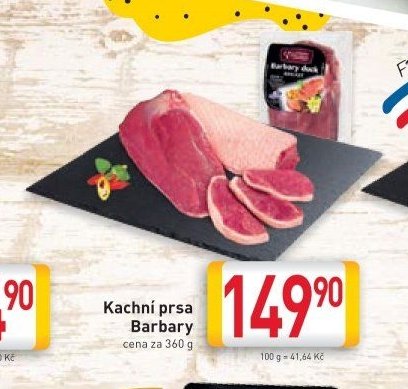 Kachní prsa Barbary