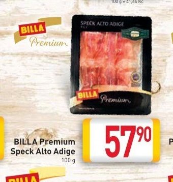 BILLA Premium Speck Alto Adige