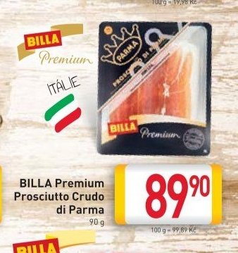 BILLA Premium Prosciutto Crudo di Parma