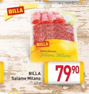 BILLA Salame Milano