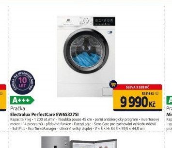 Pračka Electrolux PerfectCare EW6S327SI