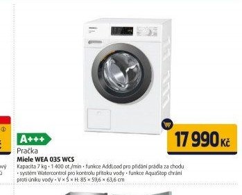 Pračka Miele WEA 035 WCS