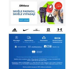 akční leták Sportisimo 25.5.2020-30.5.2020