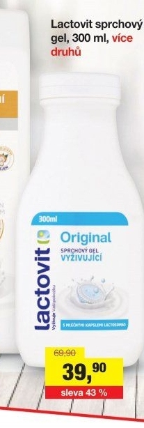Sprchový gel Lactovit