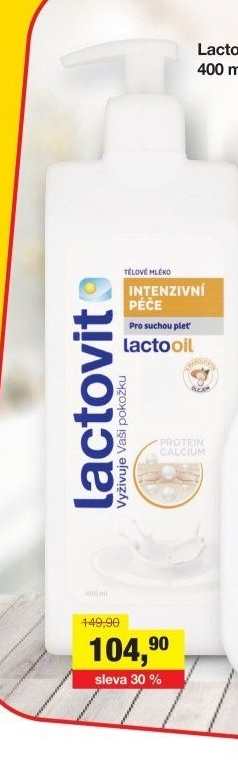 Tělové mléko Lactovit