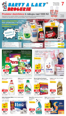 akční leták Barvy a laky drogerie 26.5.2020-14.6.2020