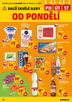 akční leták Penny Market 28.5.2020-9.6.2020