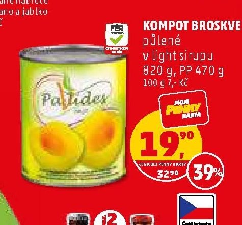 Kompot broskve