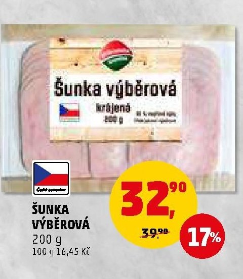 ŠUNKA VÝBĚROVÁ