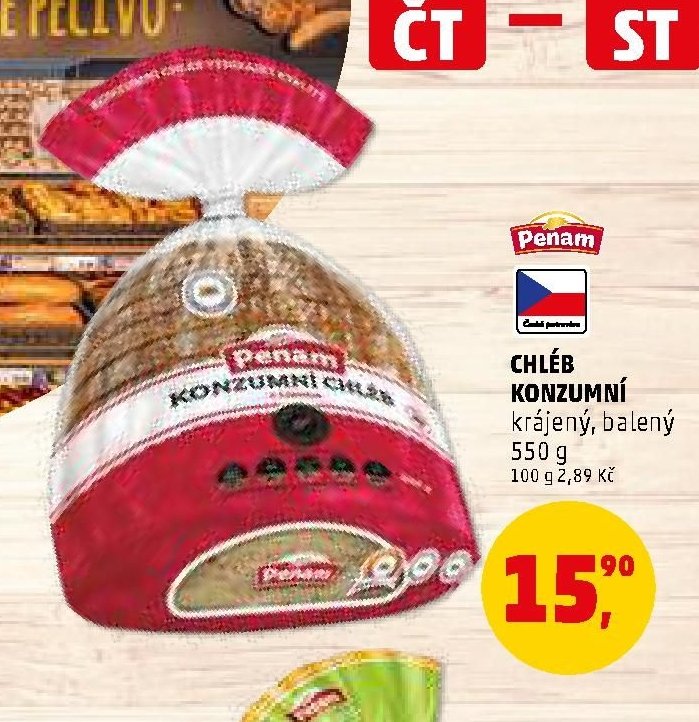 CHLÉB KONZUMNÍ