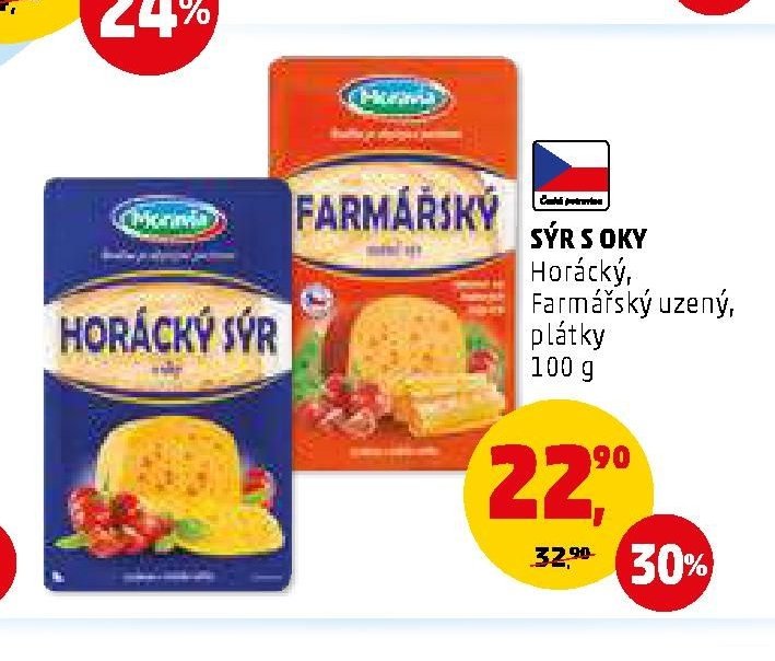 SÝR S OKY HORÁCKÝ, FARMÁŘSKÝ UZENÝ