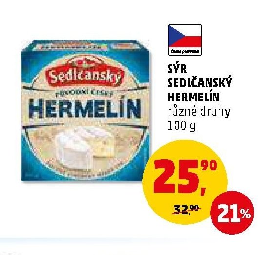 SÝR SEDLČANSKÝ HERMELÍN