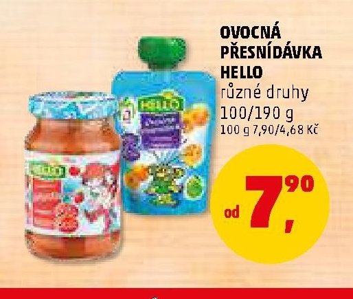 OVOCNÁ PŘESNÍDÁVKA HELLO