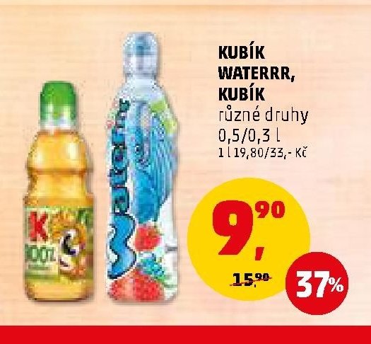 KUBÍK WATERRR