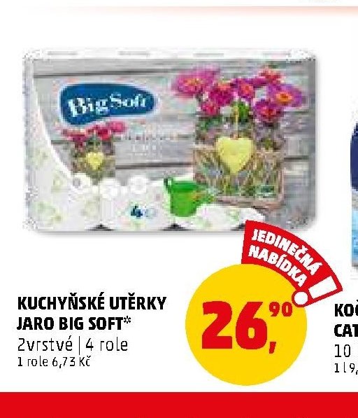 Kuchyňské utěrky Jaro Big Soft