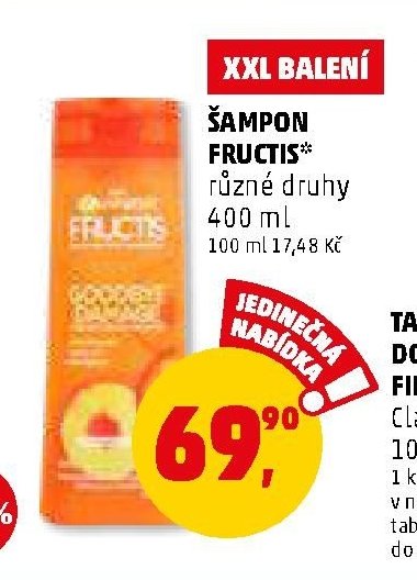 Šampon Fructis různé druhy