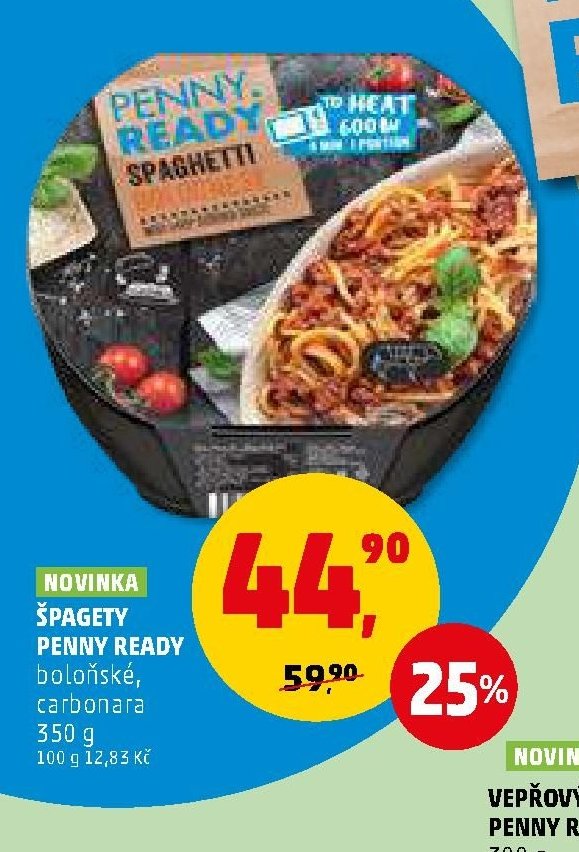 Špagety Penny Ready