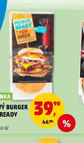 Vepřový burger Penny Ready