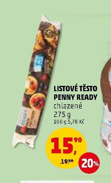 Listové těsto Penny Ready
