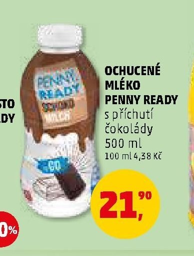 Ochucené mléko Penny Ready