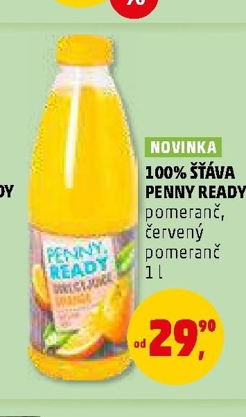 100% šťáva Penny Ready