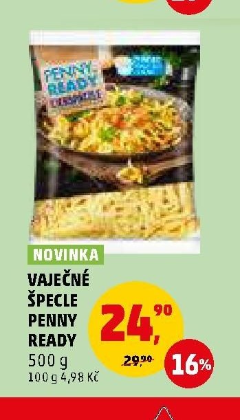 Vaječné špecle Penny Ready