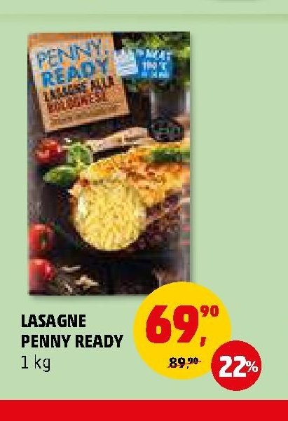 Lasagne Penny Ready