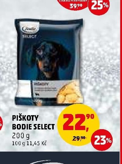 PIŠKOTY BODIE SELECT
