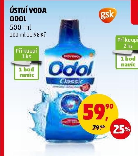 ÚSTNÍ VODA ODOL