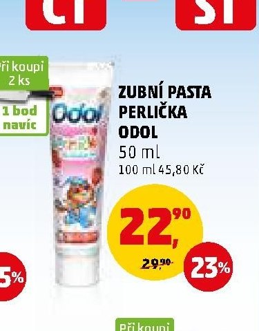 ZUBNÍ PASTA PERLIČKA ODOL