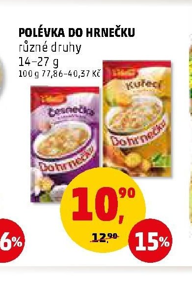 Polévka do hrnečku