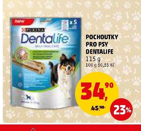 Pochoutky pro psy Dentalife