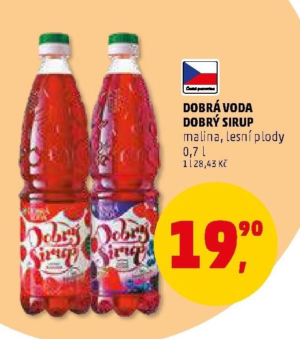 DOBRÁ VODA DOBRÝ SIRUP