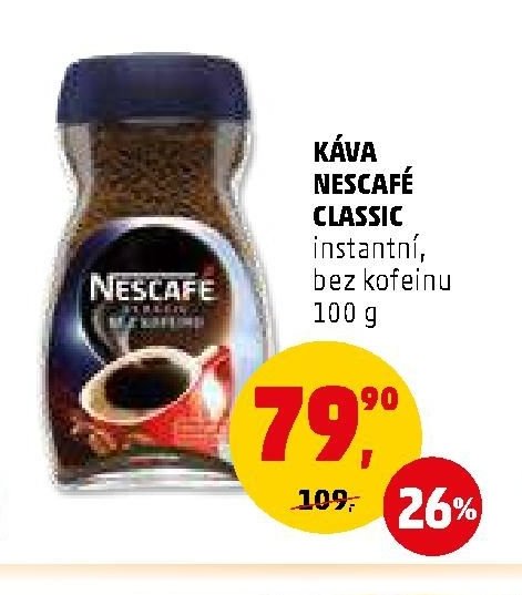 KÁVA NESCAFÉ CLASSIC