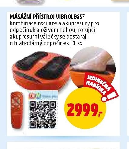 MÁSÁŽNÍ PŘÍSTROJ VIBROLEGS