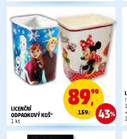 LICENČNÍ ODPADKOVÝ KOŠ