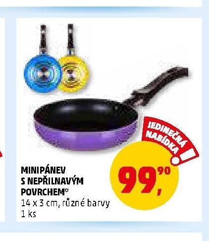 MINIPÁNEV S NEPŘILNAVÝM POVRCHEM