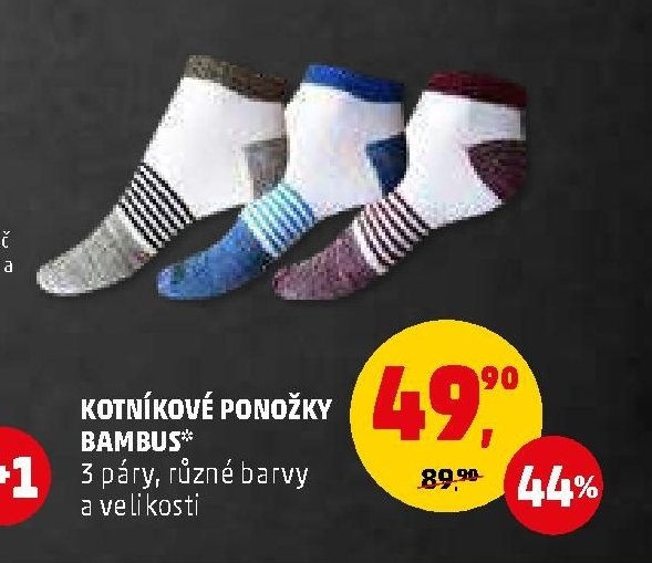 KOTNÍKOVÉ PONOŽKY BAMBUS