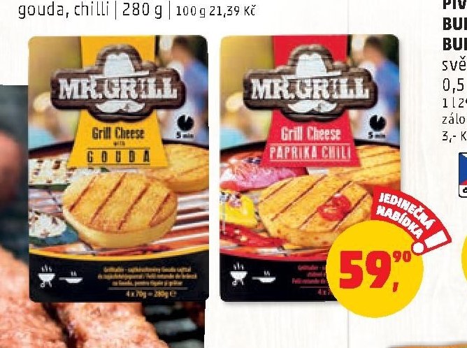 Sýr na gril Mr. Grill