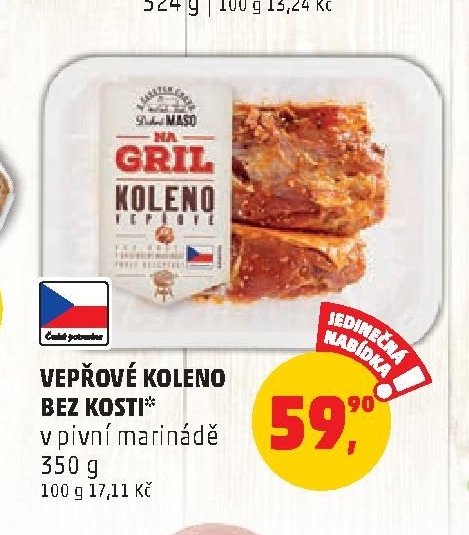 VEPŘOVÉ KOLENO BEZ KOSTI