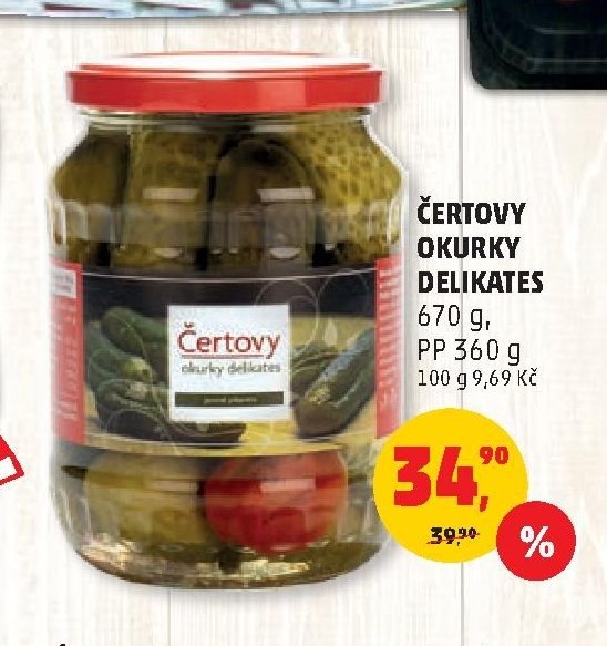 Čertovy okurky delikates