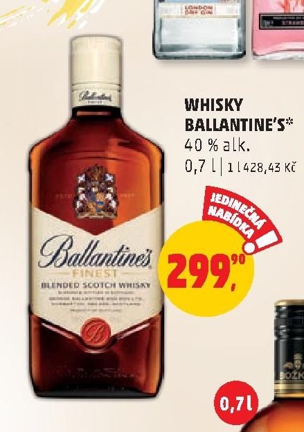 Whisky Ballantine's 0,7 l