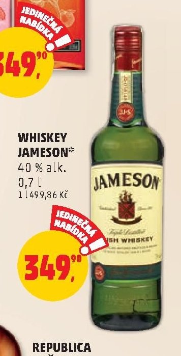 Whiskey Jameson 0,7 l