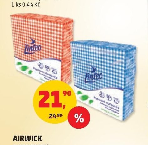 Papírové ubrousky Linteo
