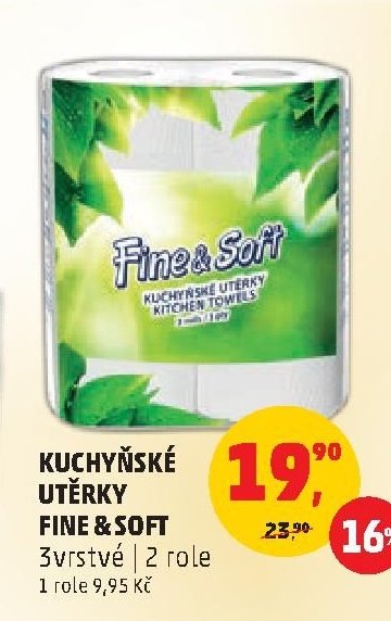 Kuchyňské utěrky Fine & Soft