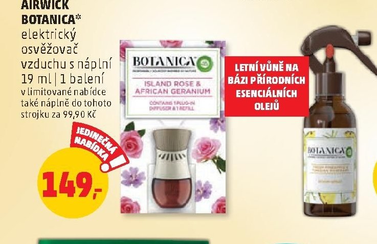 Airwick Botanica elektrický osvěžovač